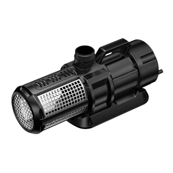 AquaOne CET Series Frequency Pump Manuals
