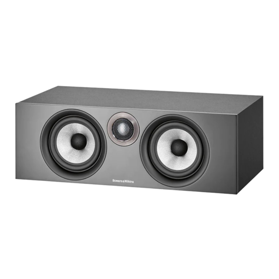 Bowers & Wilkins HTM6 S2 Manual
