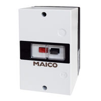 Maico MV 25-1 Installation Instructions Manual