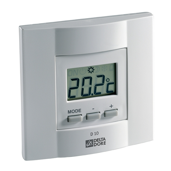 DELTA DORE RADIO DIANA D10 - GUIDE D Installation