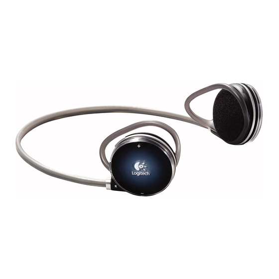 Logitech 980461-0403 - FreePulse Wireless Headphones Quick Start Manual