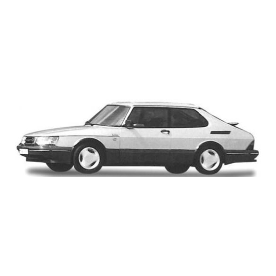 Saab 1989 900 Service Manual