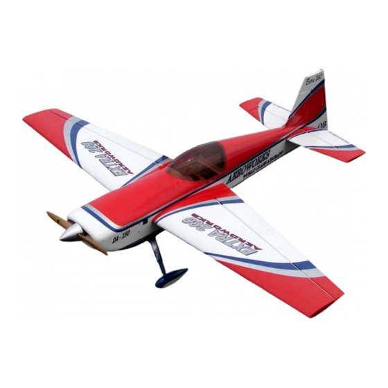 AeroWorks EXTRA 260 ARF-QB Assembly Manual