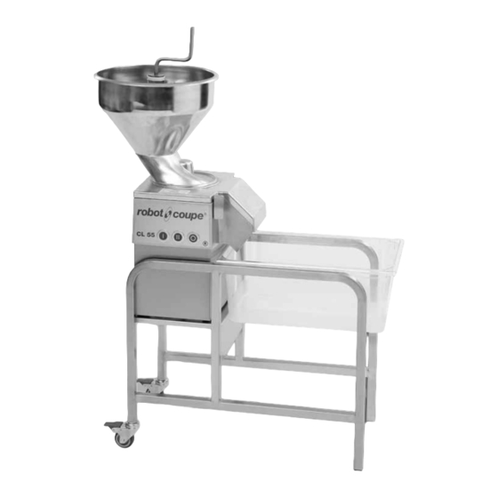 Robot Coupe CL 55 e User Manual