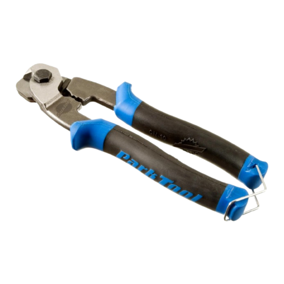 Park Tool CN-10 Instructions