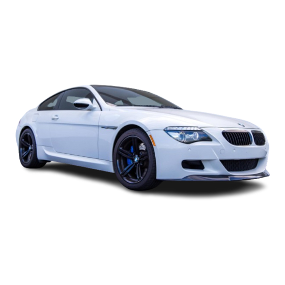 BMW 2010 M6 Owner's Manual