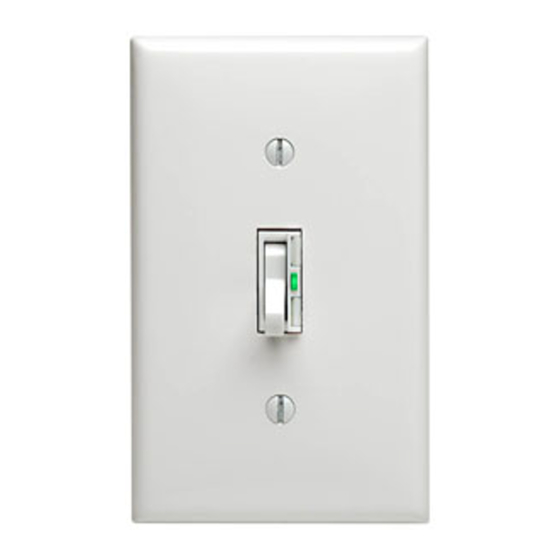 Leviton Toggle Touch TGI06-1L Installation Instructions
