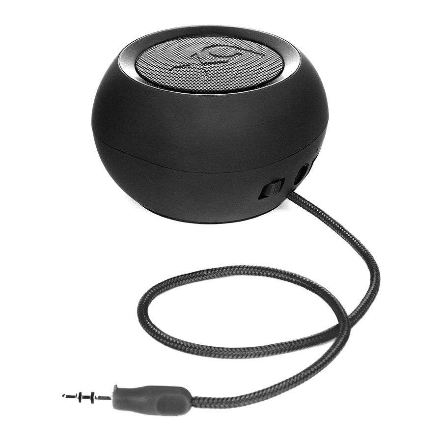 Xqisit xqB20 - Bluetooth Pocket Speaker Manual
