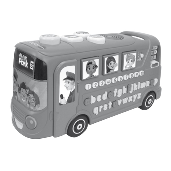VTech Playtime Bus with Phonics User Manual