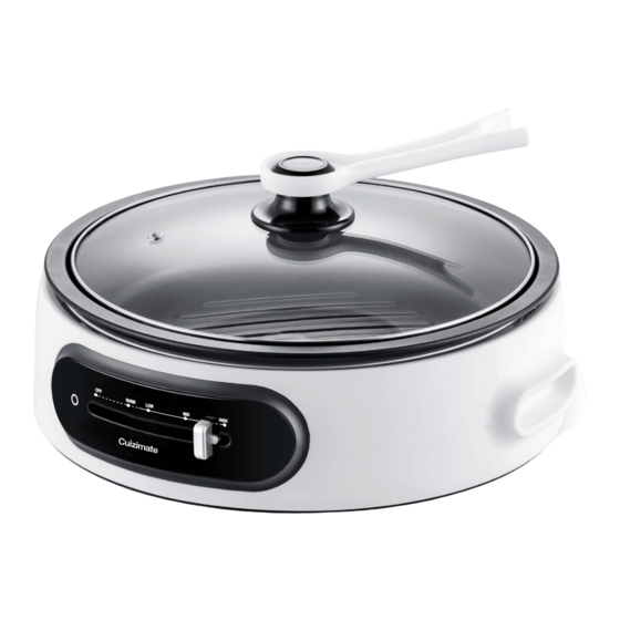 User Manuals: Cuizimate NC-62402 Multi-function Grill