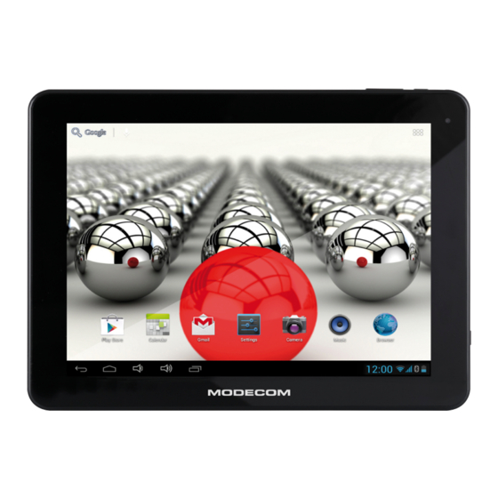 Modecom Freetab 9702 HD x2 Quick Start Manual