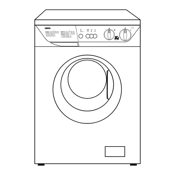 Zanussi FL 608 Instruction Booklet