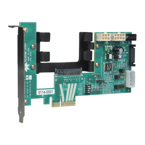 Teledyne LeCroy Quick Start