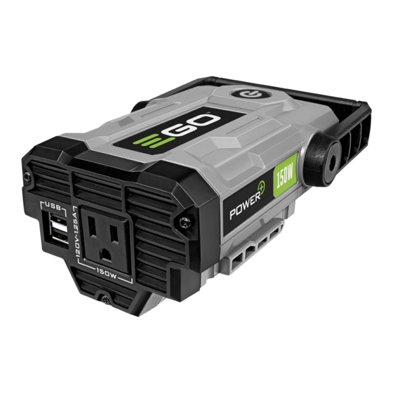 EGO PAD1500 Operator's Manual