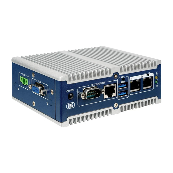 IEI Technology ITG-100AI User Manual