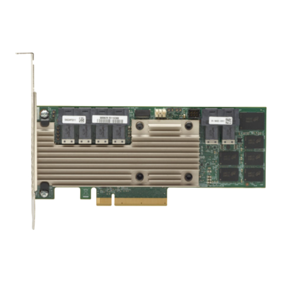 Broadcom MegaRAID SAS 9361-24i Quick Installation Manual
