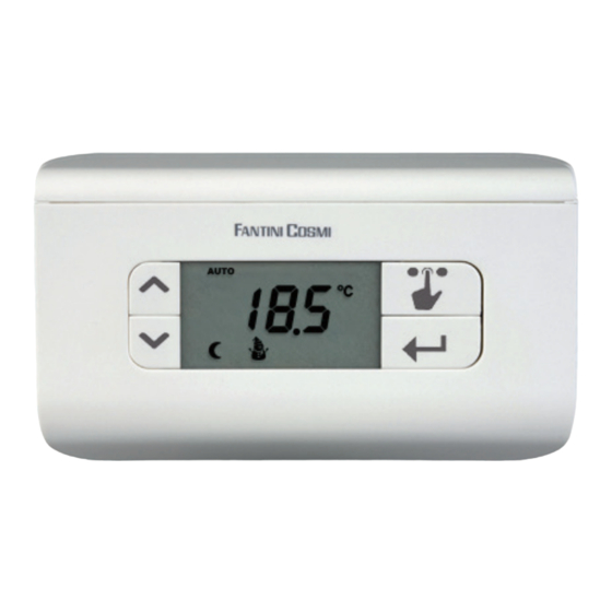 Fantini Cosmi CH119NFC Quick Manual