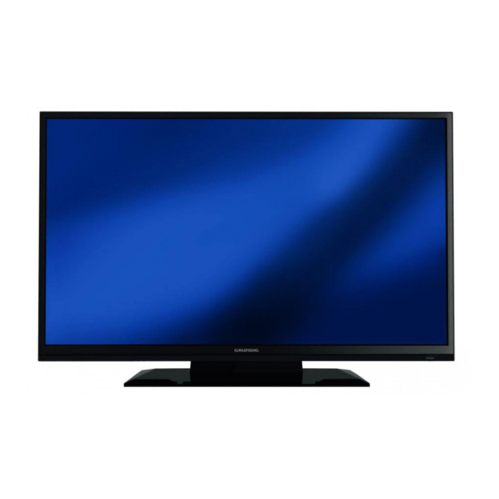 Grundig 32 VLE 4300 BA LCD TV Manuals