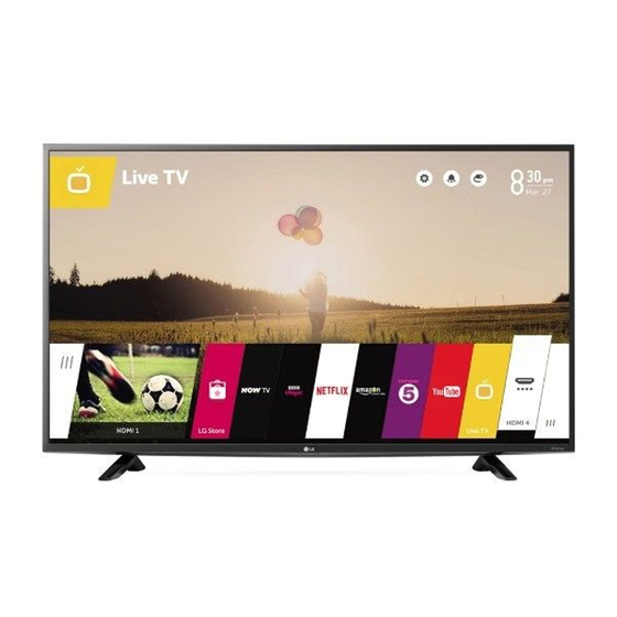 LG 43UF640 SERIES Manuals