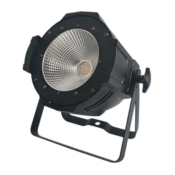 Beamz professional COB100UV Instruction Manual