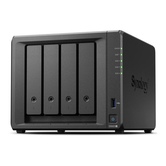Synology DS923+ Manuals