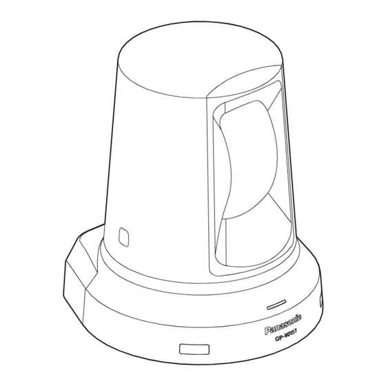 Panasonic GP-VD151A Operating Instructions Manual