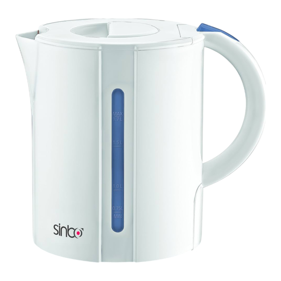 Sinbo SK 7360 User Manual