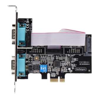 StarTech.com 2S232422485-PC-CARD Quick Start Manual