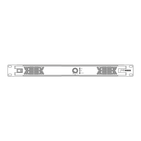 audiophony AMP150.1H User Manual