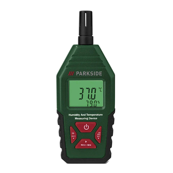 Parkside PKM B2 Operation And Safety Notes