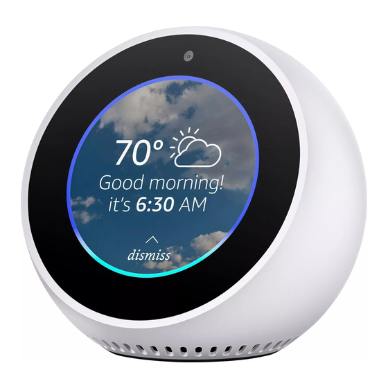 Amazon Echo Spot VN94DQ Manual