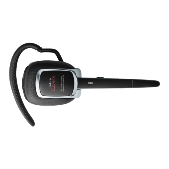 Jabra SUPREME User Manual