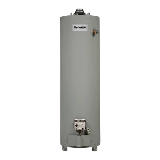 Reliance 606 Series Installation Instructions And Use & Care Manual