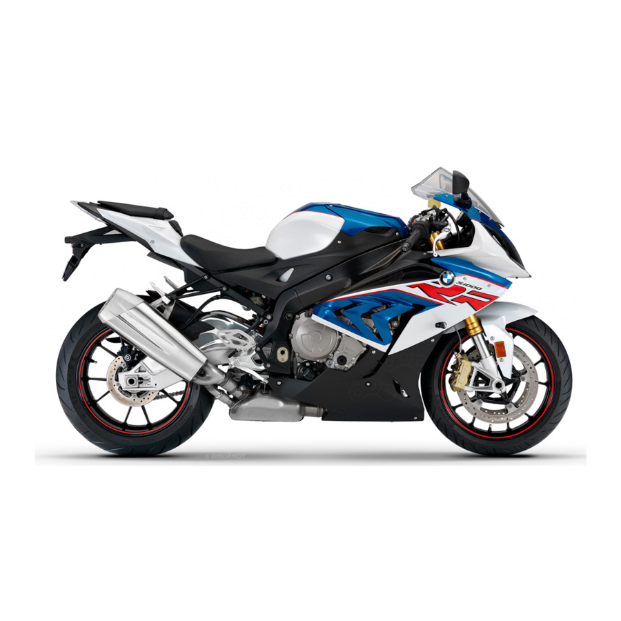 BMW S 1000RR Owner's Manual