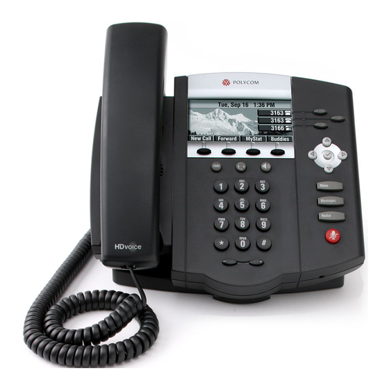 Polycom 450 Quick Reference Manual