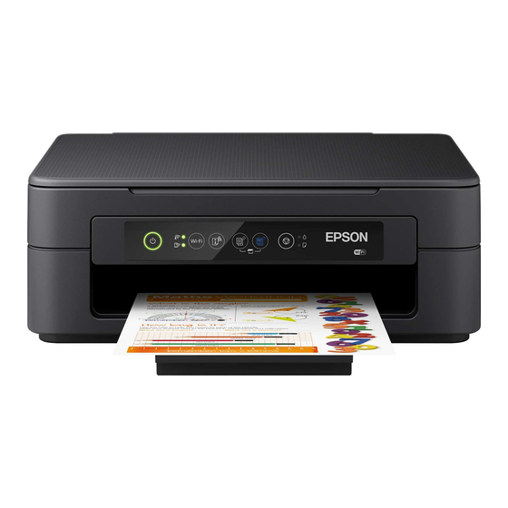 Epson Expression Home XP-2100 Getting Started