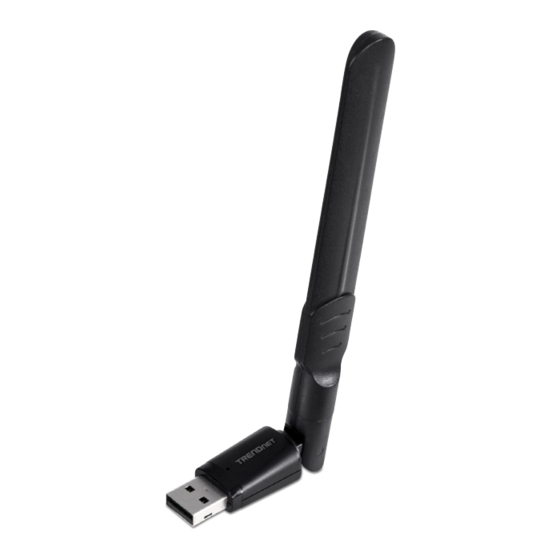 TRENDnet TEW-805UBH Quick Start Manual