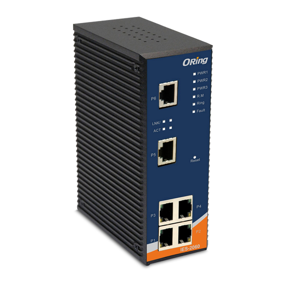 ORiNG IES-2042 Series User Manual