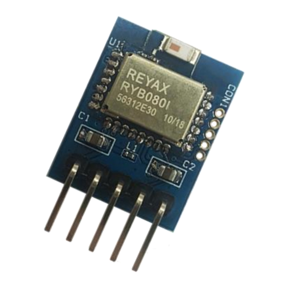 Reyax RYB080I User Manual