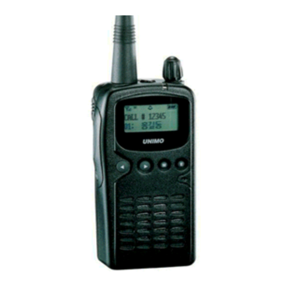 UNIMO Technology PF-400NW Two-Way Radio Manuals
