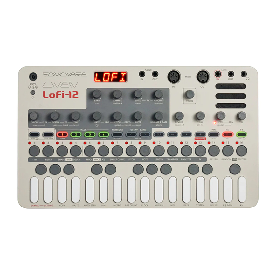 Sonicware LIVEN Lofi-12 User Manual