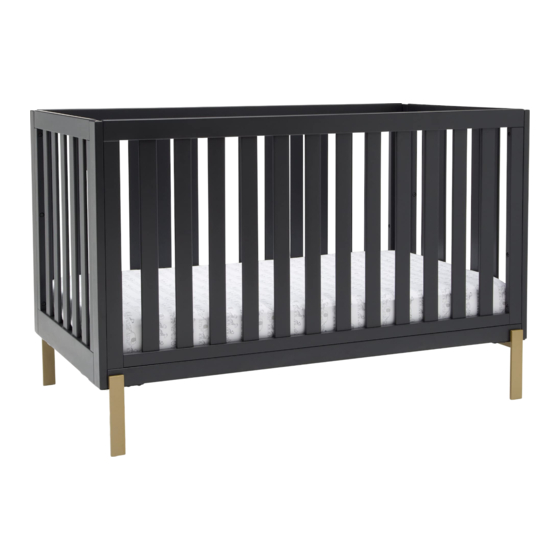 Delta Children Hendrix 4-in-1 Convertible Crib Instructions Manual