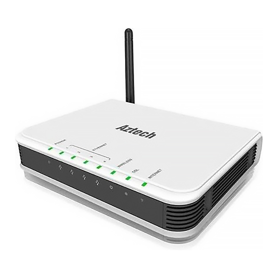 Aztech DSL1000EW L Start Manual