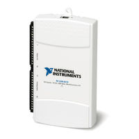 National Instruments Data Acquisition Device NI USB-621x User Manual
