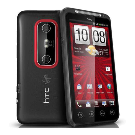 HTC EVO V 4G Basic Manual