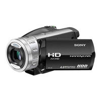 SONY HDR-SR1 SERVICE MANUAL Pdf Download | ManualsLib