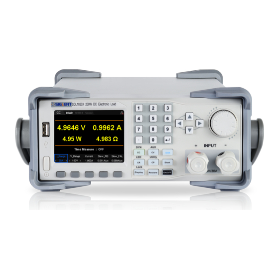 SIGLENT SDL1000X Troubleshooting Manual