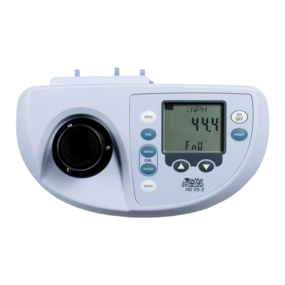 Delta OHM HD25.2 Manual