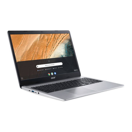 Acer Chromebook 315 Manuals