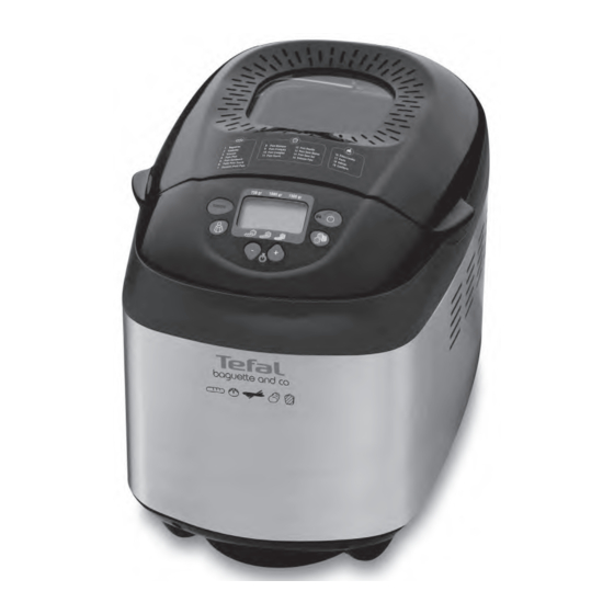 TEFAL Baguette and Co OW600070 Manuals
